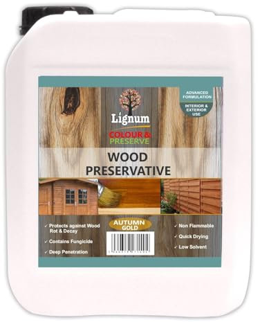 Wood Preserver 5L Autumn Gold