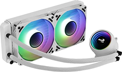 AEROCOOL Mirage L360 360mm ARGB Liquid Cooler, 3 x 12 cm ARGB Fan, TDP 550W, Black