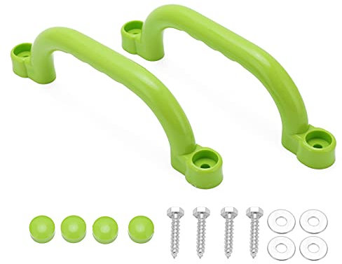 Kinder rutschfeste Griffe,Kinder Spielplatz Sicherheit Kunststoff Handgriff Bar für Spielhaus Hardware,Dschungel Gym,Schaukel Set Kinder Klettergerüst Schaukel Sportinggoods Vergnügungseinrichtungen