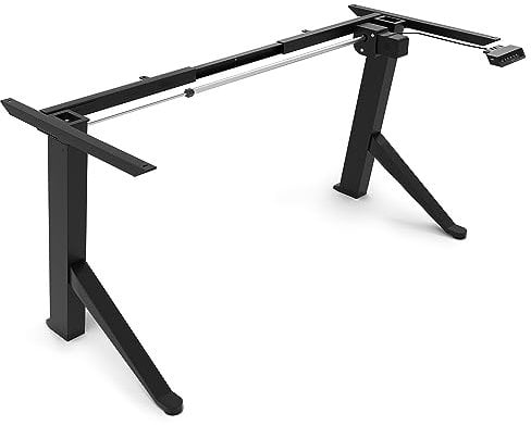 Ultimate Setup Tischgestell höhenverstellbar elektrisch, höhenverstellbarer Schreibtisch Gestell, Gaming Tisch höhenverstellbar schwarz
