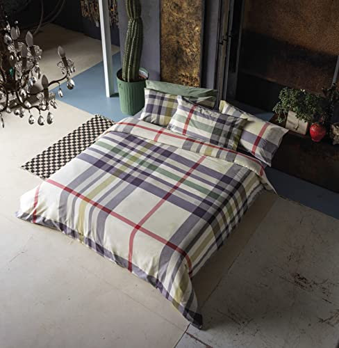 Parure Copripiumino Bossi - ESCLUSO SOTTO LENZUOLO + tavoletta profumo biancheria by Bianco casa (MATRIMONIALE, 7351 BAXTER n° 149)