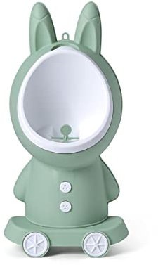 sobebear Baby Boy Wall-Mounted Hook Rabbit Urinal Trainer, for Easy Pee Training with Sobebear for Boys Age 1.5 to 6 Years (Green)
