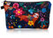 Sibba Make-Up-Tasche Klein Kosmetik-Organizer Aufbewahrung Schwarz Mini-Nylon Sonnenblumen-Handtasche GeldböRse ReißVerschluss Federmäppchen Schulzubehör Teenager Frauen Reisen GroßEes Faultier Casual