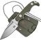 Wolfgangs CITO Neck Knife Messer - inklusive Kydex Scheide und Kugel Halskette zum umhängen - Mini Survival Outdoor Messer für jeglichen Gebrauch