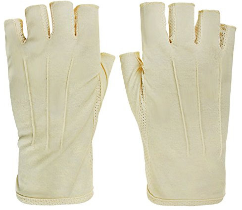 TINAYAUE Männer Sommer Sonnenschutzhandschuhe Herren Fingerlose Handschuhe UV-Schutz-Handschuhe Jugend Leichte Fahrradhandschuhe Bequem Outdoor-Handschuhe für Radfahren, Autofahren, Camping, Angeln