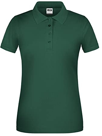 James & Nicholson Damen Bio Workwear Polo - Leicht tailliertes Poloshirt für Beruf & Freizeit