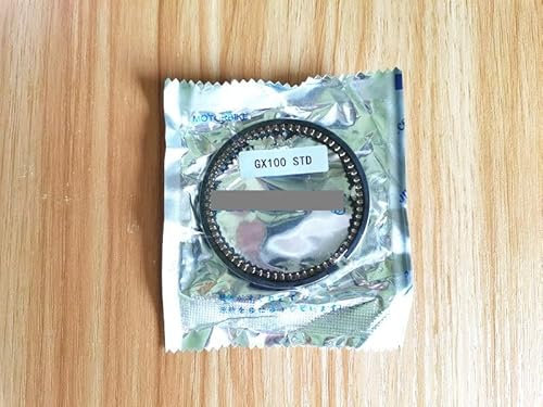 HAKTAS GX100 Connecting rod piston piston ring Fit For GX100 98CC 3HP jumping jack conrod water pump air compressor 13200-ZOD-000 (Color : Piston ring only)