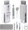 Alyvisun 11 en 1 Kit Limpieza PC Multifuncional, Cepillo de Limpiador Teclado con Extractor de Teclas, para Laptop, Teléfonos, Auriculares, Gris