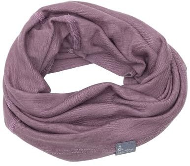 PICKAPOOH Multifunktionstuch Strunzel Bio-Schurwolle/Seide für Kinder und Erwachsene, Altrosa, Gr. 3