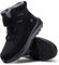 FitVille Damen Winterstiefel Extra Weit Winterschuhe Wasserdicht Warm Gefütterte Schneestiefel Winter Kurzschaft Stiefel Breit Outdoor Rutschfeste Stiefel Boots,Schwarz,41 EU,X-Weit
