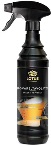 Lotus Insektenentferner 600ml – Schneller und Effektiver Insektenentferner für Autos, Lackschonend, Einfache Anwendung, Rückstandsfreie Reinigung auf Lackierten, Chrom- und Aluminiumflächen