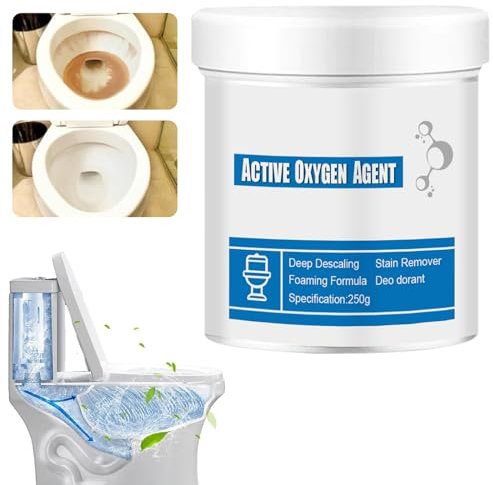 250g WC Reiniger,Toilettenreiniger,WC Reiniger Extra Stark,Urinsteinentferner Extra Stark,Geeignet für die Reinigung hartnäckiger Verschmutzungen aller Art