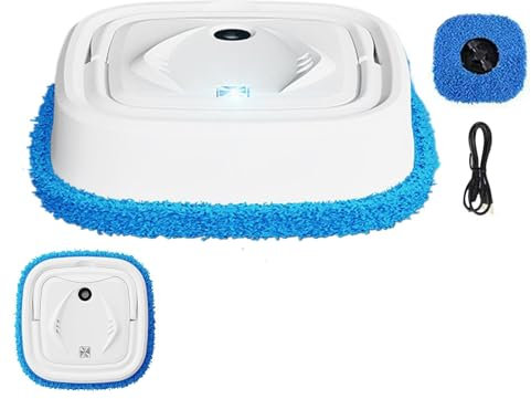Robot aspirador y trapeador - Trapeador automático para pisos | Aspiradora robótica | Fregonas Automáticas para Limpieza de Pisos | Trapeador Automático | Máquina para fregar pisos | Robot aspirador i