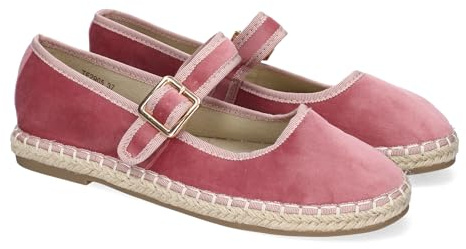 shoes&blues.es Bailarina Alpargata de Mujer con Yute, Comodas, Diseno Moderno y Cierre de Hebilla para un Ajuste Comodo, Ideales para Primavera-Verano.