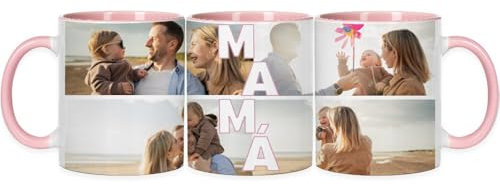 Wanapix | Taza Día de Madre Personalizada | Regalo para Mama | Tazas Originales para Regalar | 325m | Word mamá