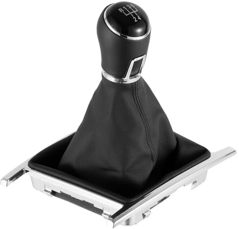 Pomo Cambio Marchas para VW para Golf 4 Pomo De Palanca De Cambios 12 Mm 5/6 Velocidades Palanca Velocidad Coche(5 Speed)