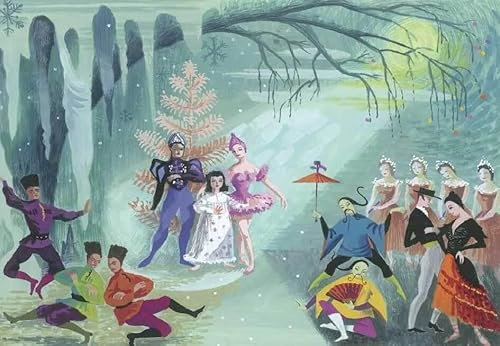 Vintage Christmas Card Nutcracker Ballet - Charming Nostalgic Xmas Greeting Card