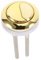 DONFAMDS Botón de Inodoro de Doble Descarga Redondo de Pulsador para Cisterna Reemplazo Duradero y Compatible Mayoría de Inodoros Color Aleatorio