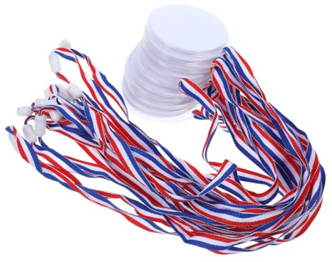 TOYZFRIENDY 12 Stück DIY-Medaillen Für Kinder Leere Spielmedaillen Leere Requisiten-Medaillen Belohnungsmedaillen Für Kinder Leere Kindermedaillen Abs