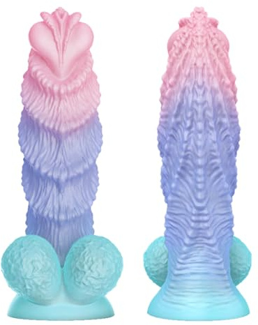 Godemiché réaliste mains libres pour femmes, stimulation ciblée du point G et design intuitif pour une utilisation en solo ou à deux (Rose, Grand)