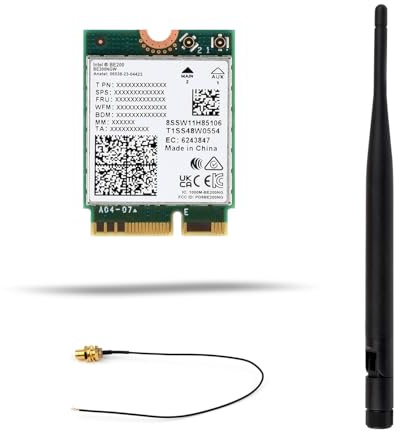 LUCKFOX Wireless-BE200 NIC Tri-Band Gigabit Wi-FI 7 & BT 5.4 Network Adapter