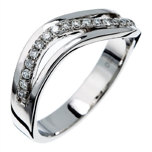 Orphelia Damen-Ring 18 Karat Gold 21 Diamanten 0.19 Carat