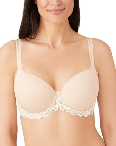 Wacoal Women's Embrace Lace Contour Bra, Sand, 34E