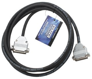 Elite Core DB25-DB2510 25-Pin D-Sub Cable, 10-Feet