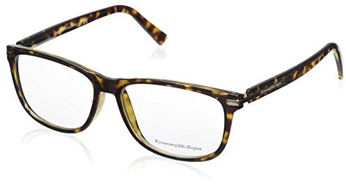 Ermenegildo Zegna Men's EZ5005 Eyeglasses, Dark Havana