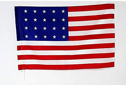 AZ FLAG - Drapeau Etats-Unis 1818-1819 20 étoiles - 90x60 cm - Drapeau Américain Ancien 100% Polyester Avec Fourreau et Cordelette - Pavillon 50 g