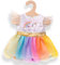 Heless 2850 - Kleid für Puppen im Einhorn Henri Design, Größe 35 - 45 cm