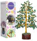 FASHIONZAADI Green Aventurine Artificial Tree of Life Made of Crystals and Gemstones Decorative Home Accessories Housewarming Gifts for New Home Gifts for Women Birthday Unique 10 Inch
