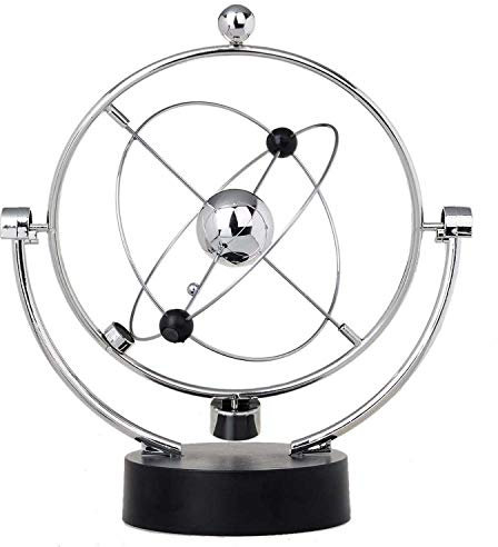 ThinkTop Educational Physics Mechanics Science Toy Kinetic Art Milky Way Orbital Gadget Perpetual Motion Gizmos Age 14+ Home Office Desk Decoration