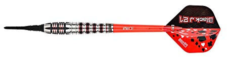 One80 darts black j 21 04 soft tip 90% 19 g
