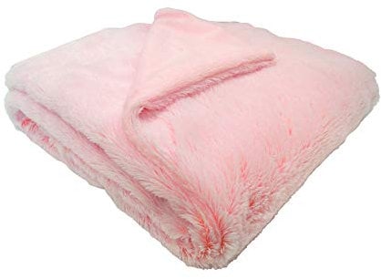 DOMIVA Couverture Snow Doublée Microdou x Lait Fraise 75 x 100 cm 1 Unité