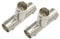 Superbat BNC Splitter Adapter 75 Ohm Buchse auf Dual Buchse 1 in 2 Out für SDI HD-SDI Scope CCTV Sicherheitssystem Monitor Stecker etc. 2 Stück