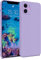 Captor Cover Colorata per iPhone 11 (6.1 Pollici), Custodia TPU in Silicone Flessibile Morbida con Microfibra, Alta Qualità con Bordo Rialzato per Schermo e Protezione Fotocamera (Viola Lilla)