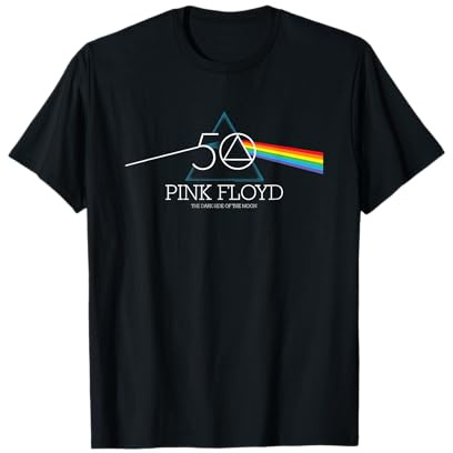 Pink Floyd Prisma zum 50. Jahrestag der dunklen Seite des Mondes T-Shirt