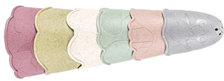 Toyvian 6 Pièces Jouets De Bain Jouet De Bain Jouets De Baignoire Jouets pour Bébés Jeu De Bain Gobelets Empilables Jouet Tasse De Bain Bébé Jouet Coquille D'oeuf Abdos Tasse Bébé Enfant