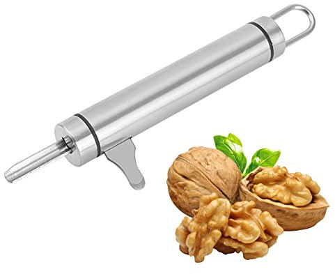Pelador de nueces de macadamia | Herramientas para romper nueces de macadamia - Acero inoxidable Macadamia Nueces Nueces Avellana Herramienta de Apertura de Nueces Hogar Pacana Herramienta de Apertura
