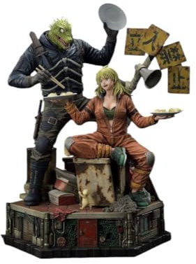 Prime 1 Studio Dorohedoro Figur 1/4 Caiman & Nikaido 70 cm