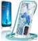 XCYYOO Coque Redmi note 11 Pro avec Cordon,Coque Glitter Collier Housse TPU Original Etui Paillettes Transparent Silicone Téléphone Portable Bling Antichoc Case
