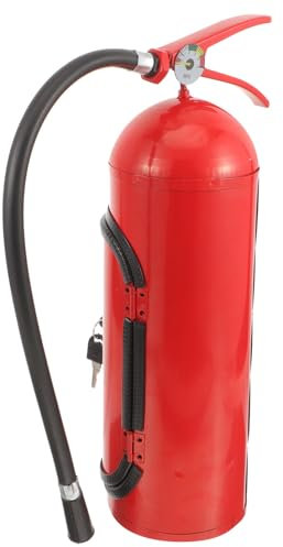 HOLIDYOYO Boîte De Rangement à Design Extincteur Support à Créatif pour Amateurs De Whisky Idée pour Pompiers Et Accessoire Élégant