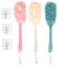 Acrylic 3 pièces Brosse de bain avec manche long,brosse de bain,Brosse de bain en maille,brosse pour le corps,exfoliante,Brosse Dos Douche Exfoliant Corps Brosse dos Douche Massage pour Homme et Femme