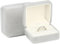 AIVEKAIR Ringschatulle, Samt Ring Box Schmuck Display Ringschachtel 64 x 52 x 36mm Samtringe Ohrringe Etui Anhänger Boxen für Heiratsantrag, Hochzeit, Valentinstag, Geburtstag (Grau)