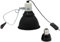 MUYIRTED 100W Reptile Ceramic Heat Lamp Bulb with Guard, Chicks Brooder Box Heat Lamp with Anti-Hot Lampshade Holder, E27 Heating Lamp for Bearded Dragon, Puppies, Snakes, Tortoise