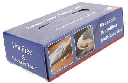 COLLBATH Mikrofaser-reinigungstücher Wiederverwendbar Mit Ausziehdesign Für Küche Und Auto Für Haushaltsreinigung Und Geschirrspülen