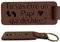 Tu vas être un Papi qui déchire ! Porte Clés en Bois de Noyer Cuir et Laiton Cadeau Futur Papi Original Porte Clef Futur Papy - Cadeau Pour un Futur Grand-Père
