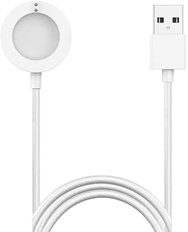 Threeeggs Für Michael Kors Gen 4, Gen 5E, 5, Gen 6, Ladekabel für Fossil Gen 4, Gen 5E, 5, Gen 6, Emporio Armani, Skagen Falster 2, Misfit Vapor 2 Smartwatch 3.3ft / 100cm (Weiß)