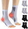 Home Holic 4 Paar Kompressionssocken Sprunggelenkbandage Professionelle Knöchelbandage für Damen Männer Bandage Fußgelenk für Plantarfasziitis Achillessehne Neuropathie